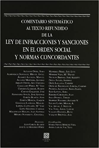 Imagen de portada del libro Comentario sistemático al Texto refundido de la Ley de infracciones y sanciones en el orden social y normas concordantes