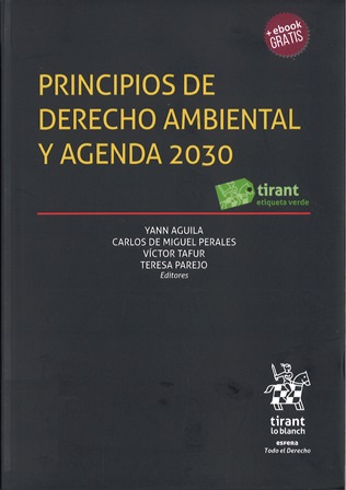 Imagen de portada del libro Principios de derecho ambiental y agenda 2030