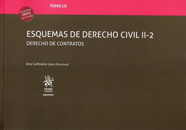 Imagen de portada del libro Esquemas de Derecho Civil II-2