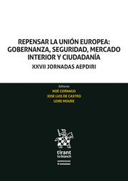 Imagen de portada del libro Repensar la Unión Europea