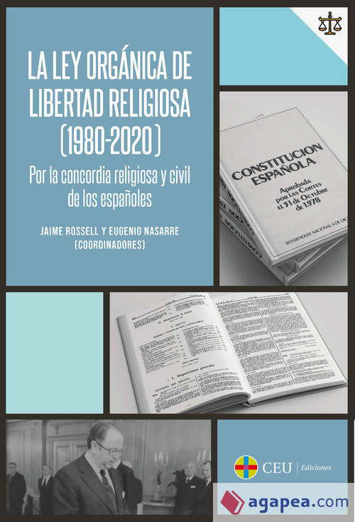 Imagen de portada del libro La Ley Orgánica de Libertad Religiosa (1980-2020)