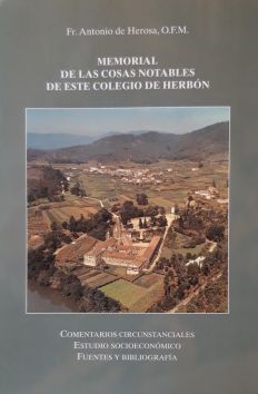 Imagen de portada del libro Memorial de las cosas notables de este colegio de Herbón