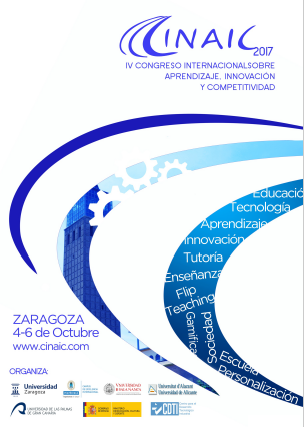 Imagen de portada del libro La innovación docente como misión del profesorado. Actas del IV congreso internacional sobre aprendizaje, innovación y competitividad, CINAIC 2017