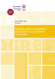 Imagen de portada del libro Estudios sobre el desarrollo estatutario de la Comunitat Valenciana