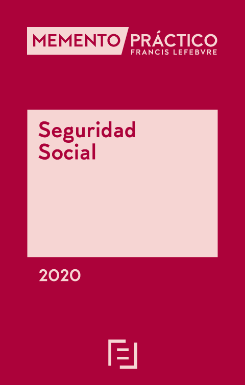 Imagen de portada del libro Memento práctico Francis Lefebvre seguridad social 2020
