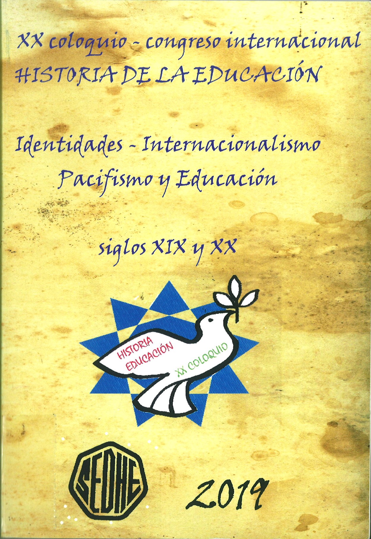 Imagen de portada del libro Identidades, Internacionalismo, Pacifismo y Educación