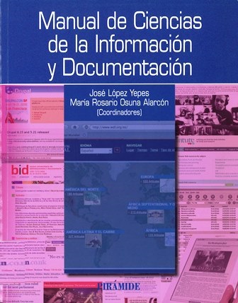 Imagen de portada del libro Manual de ciencias de la información y documentación
