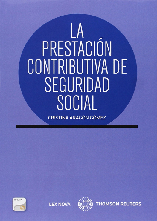 Imagen de portada del libro La prestación contributiva de Seguridad Social