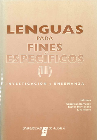 Imagen de portada del libro Lenguas para fines específicos (III)