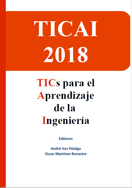 Imagen de portada del libro TICAI 2018