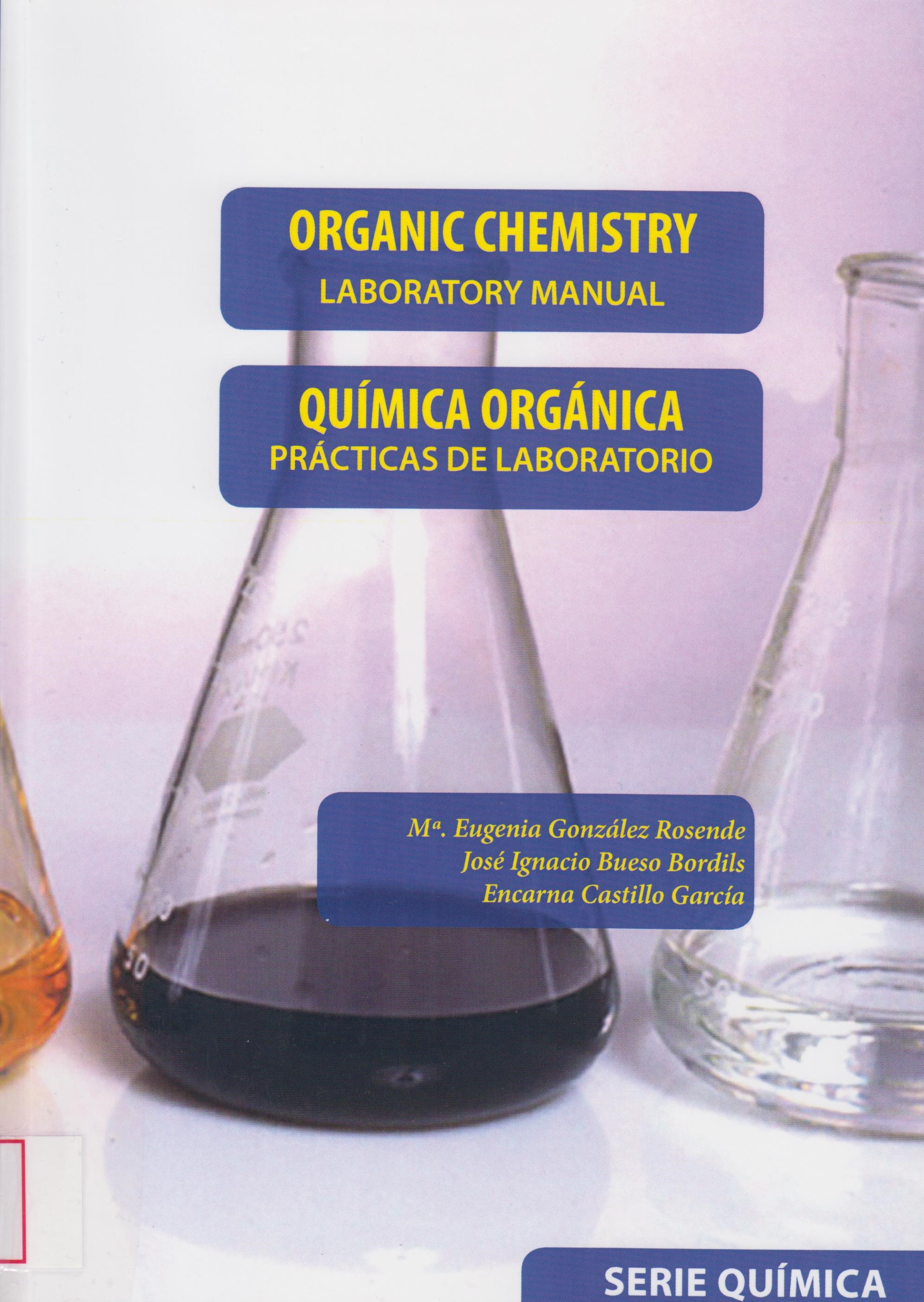 Imagen de portada del libro Organic chemistry