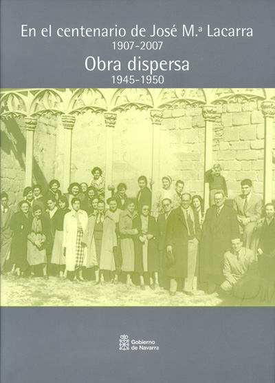 Imagen de portada del libro En el centenario de José María Lacarra (1907-2007)