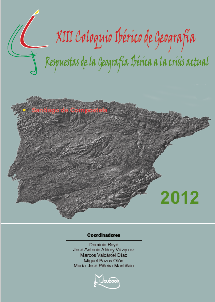 Imagen de portada del libro Respuestas de la Geografía Ibérica a la crisis actual