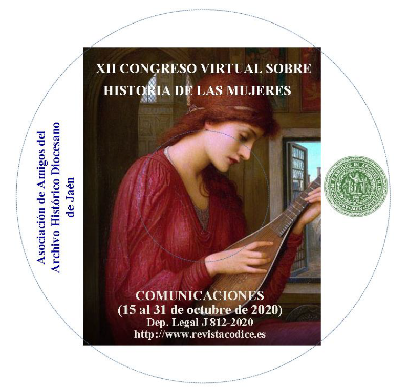 Imagen de portada del libro XII Congreso virtual sobre Historia de las Mujeres