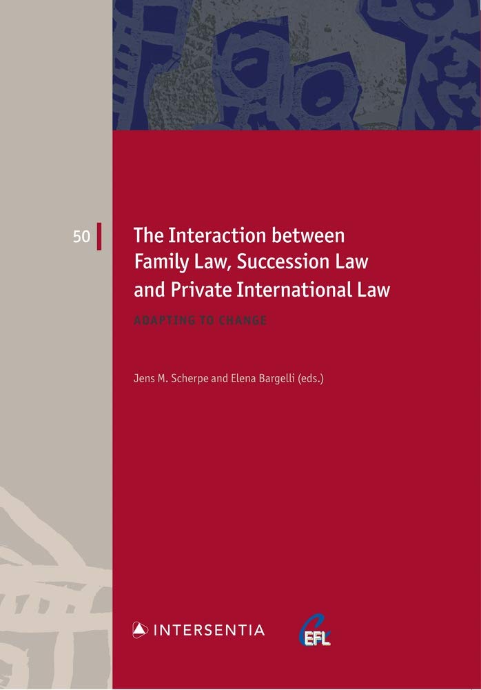 Imagen de portada del libro Interaction between Family Law, Succession Law and Private International Law