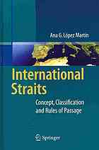Imagen de portada del libro International straits