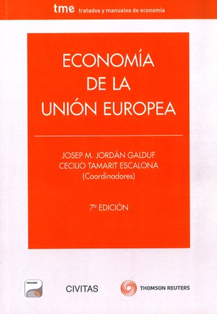 Imagen de portada del libro Economía de la Unión Europea