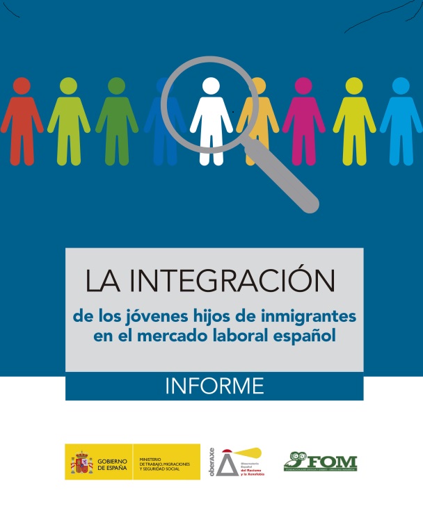 Imagen de portada del libro La integración de los jóvenes hijos de inmigrantes en el mercado laboral español