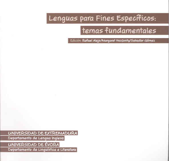 Imagen de portada del libro Lenguas para Fines Específicos