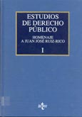 Imagen de portada del libro Estudios de derecho público en homenaje a Juan José Ruiz-Rico