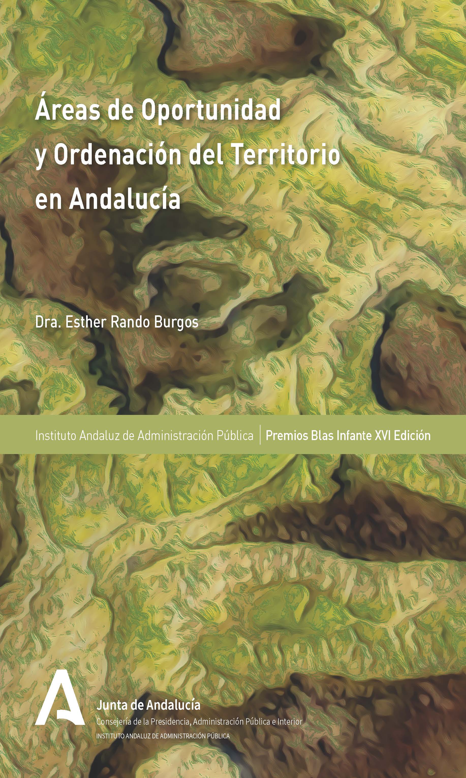 Imagen de portada del libro Áreas de oportunidad y ordenación del territorio en Andalucía