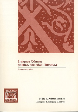 Imagen de portada del libro Enríquez Gómez: política, sociedad, literatura