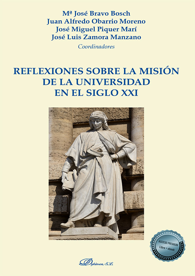 Imagen de portada del libro Reflexiones sobre la misión de la universidad en el siglo XXI