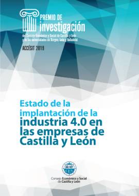 Imagen de portada del libro Estado de la implantación de la industria 4.0 en las empresas de Castilla y León