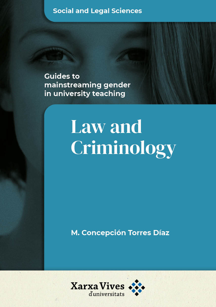 Imagen de portada del libro Law and Criminology. Guides to mainstreaming gender in University Teaching