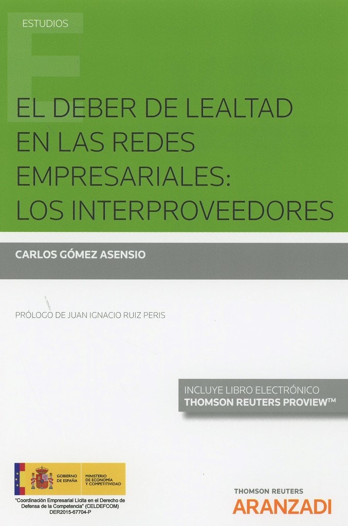 Imagen de portada del libro El deber de lealtad en las redes empresariales