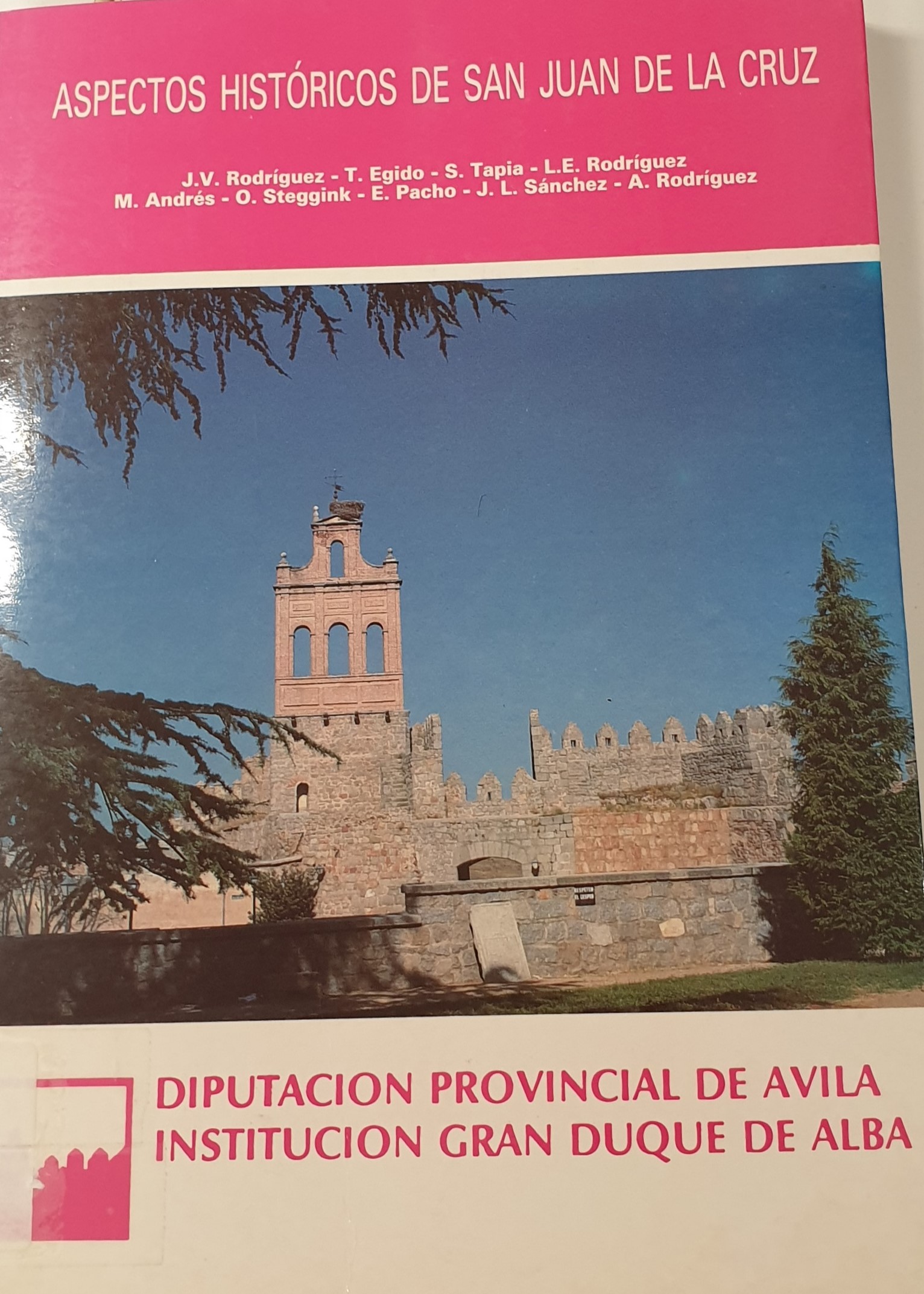 Imagen de portada del libro Aspectos históricos de San Juan de la Cruz