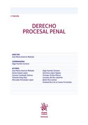 Imagen de portada del libro Derecho procesal penal