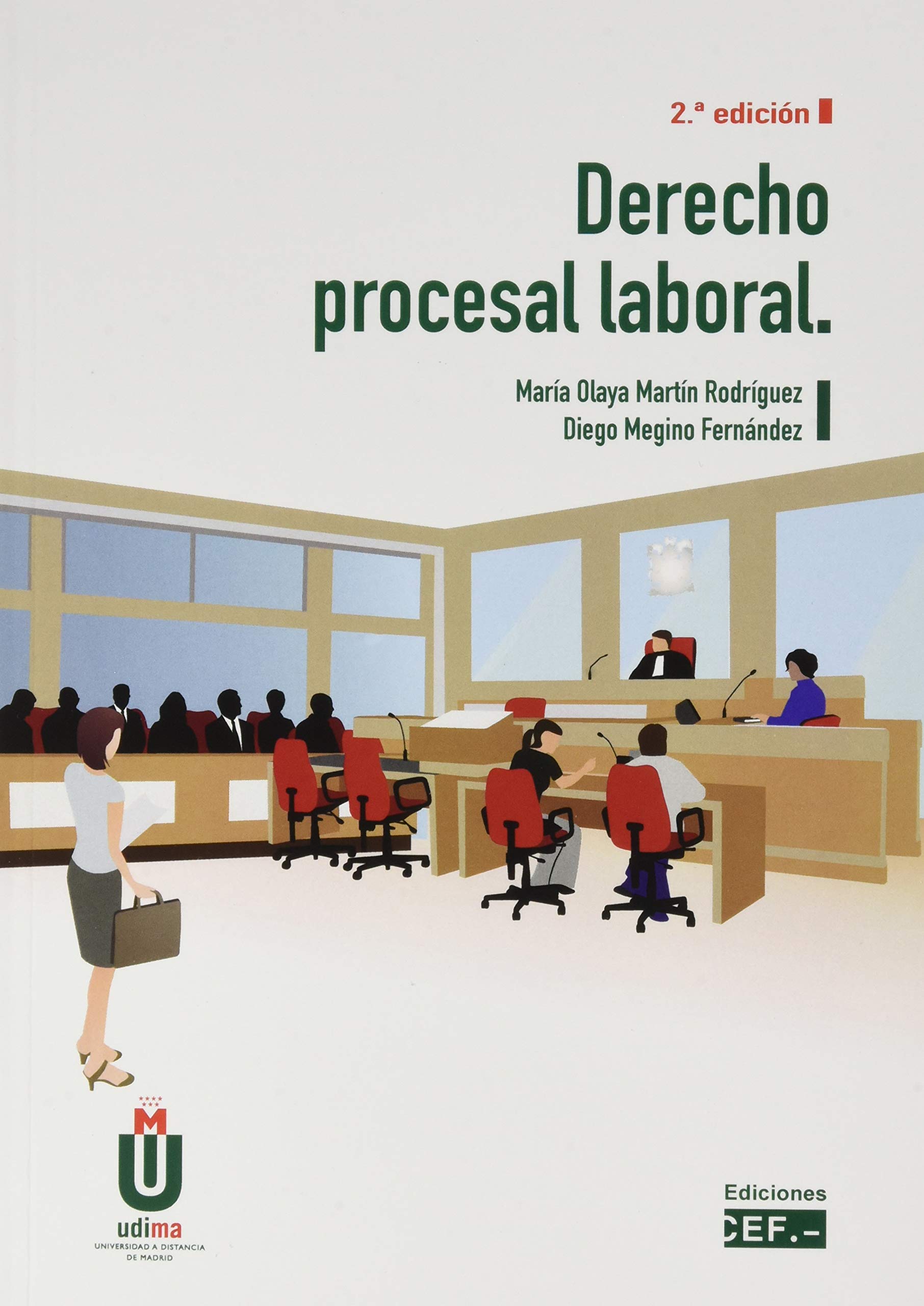 Imagen de portada del libro Derecho procesal laboral