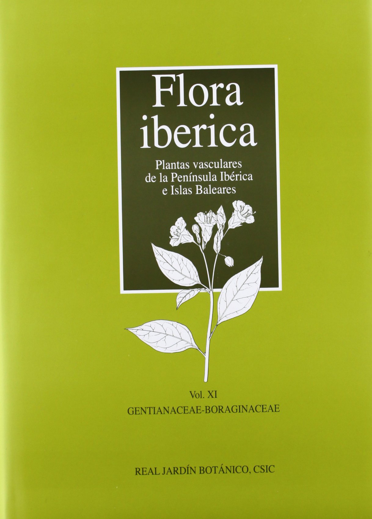 Imagen de portada del libro Flora ibérica: plantas vasculares de la Península Ibérica e Islas Baleares