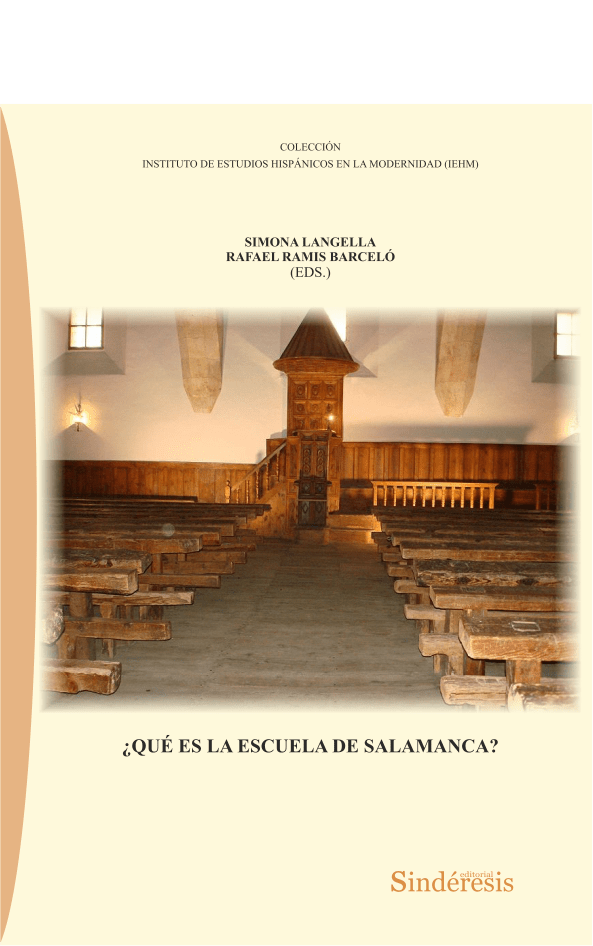 Imagen de portada del libro ¿Qué es la Escuela de Salamanca?