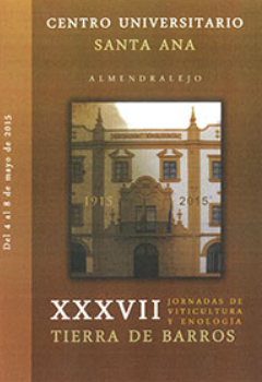 Imagen de portada del libro XXXVII Jornadas de Viticultura y Enología de Tierra de Barros