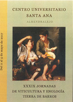 Imagen de portada del libro XXXIX Jornadas de Viticultura y Enología de Tierra de Barros