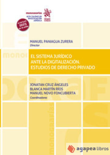 Imagen de portada del libro El sistema jurídico ante la digitalización