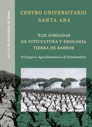 Imagen de portada del libro XLII Jornadas de Viticultura y Enología de la Tierra de Barros