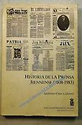 Imagen de portada del libro Historia de la prensa jienense, 1808-1983