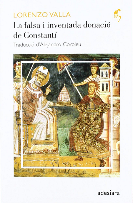 Imagen de portada del libro La falsa i inventada donació de Constantí