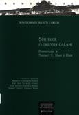 Imagen de portada del libro Sub luce Florentis Calami