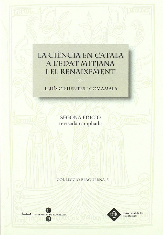 Imagen de portada del libro La ciència en català a l'Edat Mitjana i el Renaixement