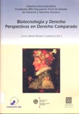 Imagen de portada del libro Biotecnología y derecho perspectivas en derecho comparado