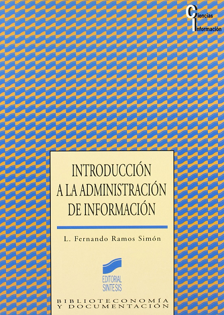 Imagen de portada del libro Introducción a la administración de información