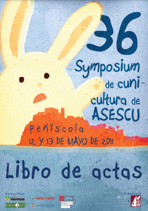 Imagen de portada del libro XXXVI Symposium de Cunicultura de ASESCU