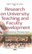 Imagen de portada del libro Research on University Teaching and Faculty Development: International Perspectives