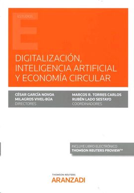 Imagen de portada del libro Digitalización, inteligencia artificial y economía circular