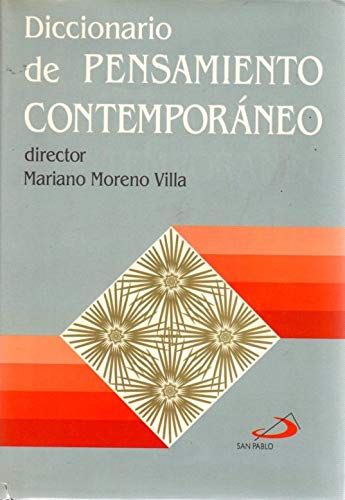 Imagen de portada del libro Diccionario de pensamiento contemporáneo