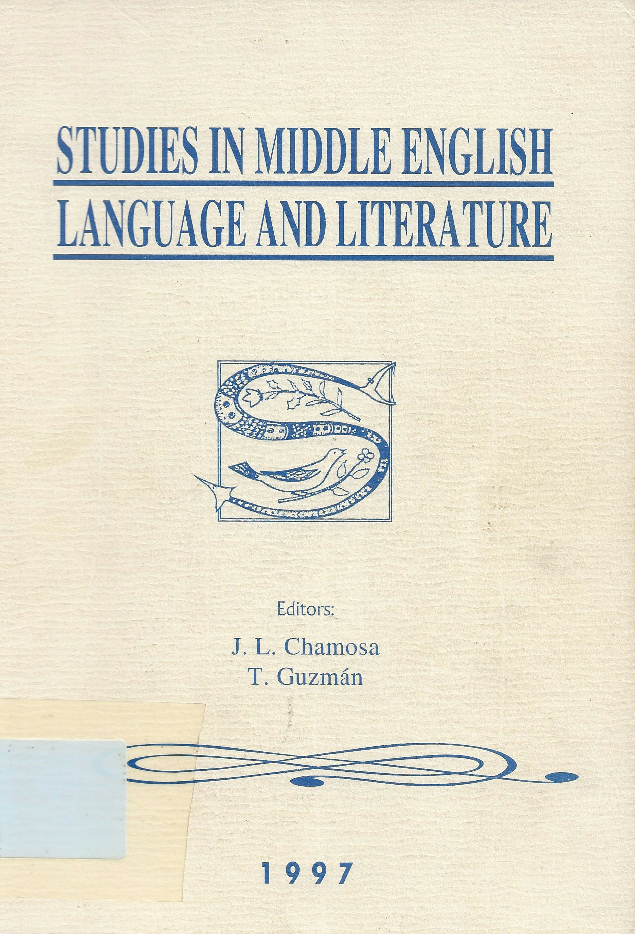 Imagen de portada del libro Studies in Middle English language and literature